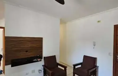 Apartamento com 2 dormitórios para alugar, 50 m² - estufa ii - ubatuba/sp