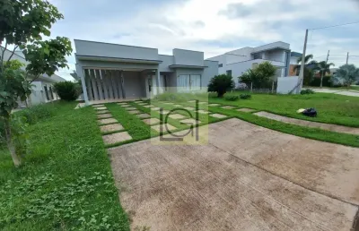 Casa em condomínio fechado com 4 quartos para alugar no residencial primavera ii, salto , 370 m2 por r$ 8.500