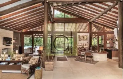 Luxuosa casa em condomínio à venda ou locação em itu-sp - fazenda vila real de itu: 5 quartos, 5 suítes, 3 salas, 4 banheiros, 4 vagas, 710m².