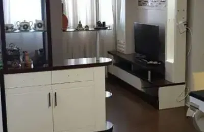 Apartamento à venda em mogi moderno, mogi das cruzes-sp: 2 quartos, 1 suíte, 1 sala, 2 banheiros, 2 vagas de garagem, 76 m²!