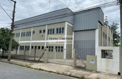 Galpão industrial para venda em cezar de souza no núcleo industrial, com cozinha, recepção, 2 salas adm., terreno de 1.500m², área construída de 730m²