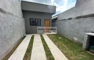 Casa para venda em mogi das cruzes-sp, jardim layr: 3 quartos, 1 suíte, 2 salas, 2 banheiros, 1 vaga, 68,90m². por r$: 400 mil. aceita financiamento.