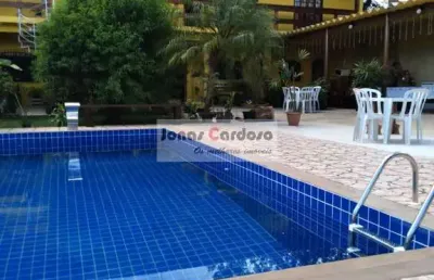 Chácara à venda em poá, na vila áurea. com 4 quartos, 3 suítes, 2 salas, 5 banheiros, 6 vagas, 250m². imperdível oportunidade!