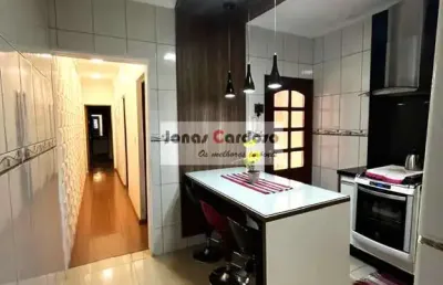 Casa à venda em mogi das cruzes-sp, jardim cambuci: 2 quartos sendo 1 suíte, sala ampla, cozinha planejada, 2 vagas coberta. por r$: 480 mil