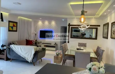 Apartamento à venda porteira fechada na vila mogilar, essence prime living: 3 quartos sendo 3 suítes, 2 salas, 2 vagas e 124 m².