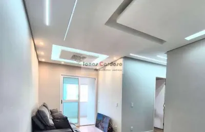 Apartamento à venda no condomínio dolce vita em mogi das cruzes, com 3 quartos, 1 suíte, 2 salas, 2 banheiros, 2 vagas de garagem, 77m²! r$: 450 mil