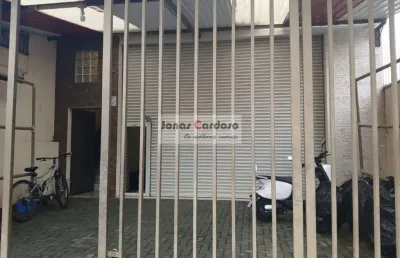 Salão comercial para locação em mogi das cruzes-sp, bairro jardim são pedro: 1 sala, 2 banheiros, 1 vaga de garagem.
