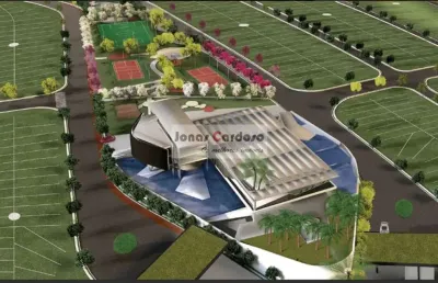 Terreno em condomínio de luxo no paradise garden, mogi das cruzes-sp - 176m² à venda. por 106 mil de sinal.
