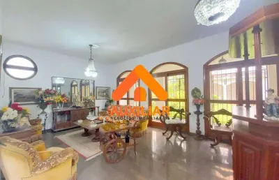 Casa à venda, 5 quartos, 2 suítes, 4 vagas, ponta da praia - santos/sp