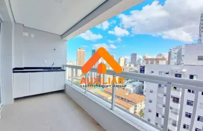 2 suítes, varanda, lazer completo, boqueirão, santos