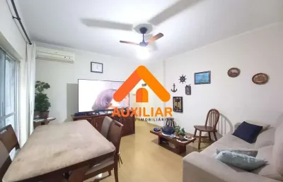 Apartamento à venda, 2 quartos, 1 vaga, campo grande - santos/sp