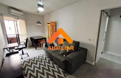 1 dormitório, mobiliado, lazer, vila mathias, santos
