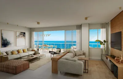 Morro ipiranga residence - 4 suítes de alto luxo com vida para o mar