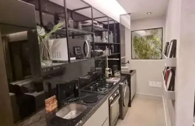 Apartamento com 1 quarto à venda na estrada coronel pedro correia, jacarepaguá, rio de janeiro, 34 m2 por r$ 464.000