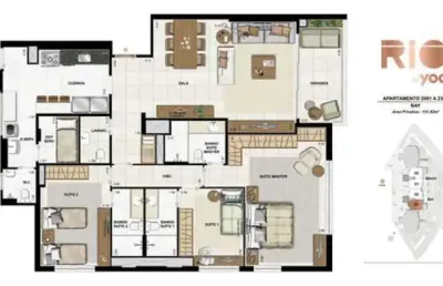 Apartamento com 3 quartos à venda na avenida rui barbosa, flamengo, rio de janeiro por r$ 4.680.000