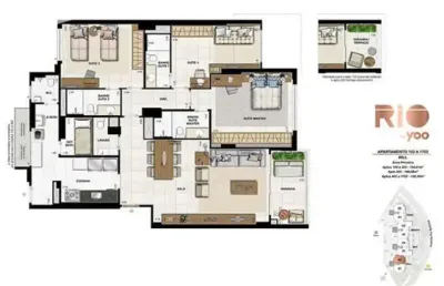 Apartamento com 3 quartos à venda na avenida rui barbosa, flamengo, rio de janeiro, 148 m2 por r$ 3.290.000