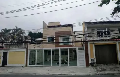 Casa em condomínio fechado com 2 quartos à venda na rua retiro dos artistas, pechincha, rio de janeiro, 120 m2 por r$ 485.000