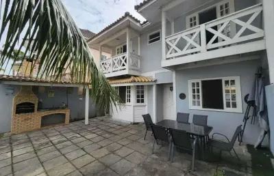 Casa em condomínio fechado com 2 quartos à venda na rua paulo josé mahfud, vargem pequena, rio de janeiro, 140 m2 por r$ 750.000