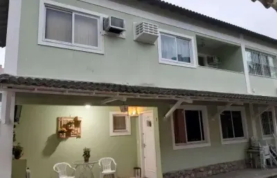 Casa em condomínio fechado com 3 quartos à venda na rua imuta, pechincha, rio de janeiro, 110 m2 por r$ 495.000