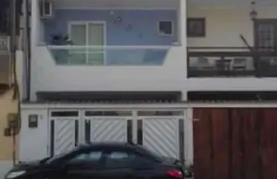 Casa em condomínio fechado com 3 quartos à venda na estrada mapua, taquara, rio de janeiro, 126 m2 por r$ 550.000
