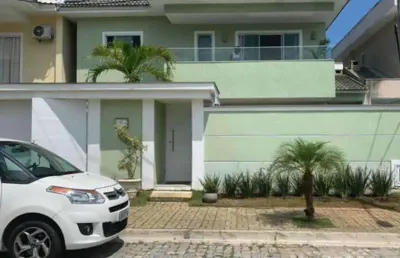 Casa em condomínio fechado com 3 quartos à venda na rua salomão malina, vargem pequena, rio de janeiro, 180 m2 por r$ 1.200.000