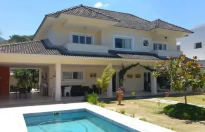 Casa em condomínio fechado com 4 quartos à venda na estrada da cachoeira, vargem grande, rio de janeiro, 500 m2 por r$ 1.300.000