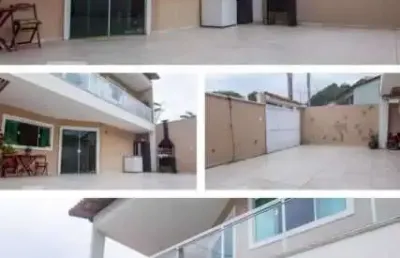 Casa em condomínio fechado com 4 quartos à venda na rua mazzaropi, camorim, rio de janeiro, 220 m2 por r$ 690.000