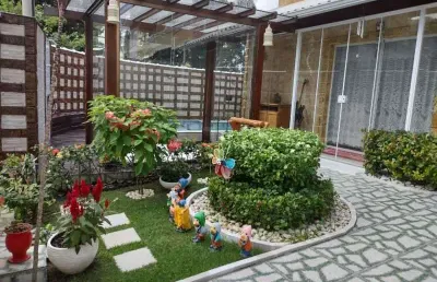 Casa em condomínio fechado com 4 quartos à venda na rua estrada dos bandeirantes, vargem pequena, rio de janeiro por r$ 1.060.000