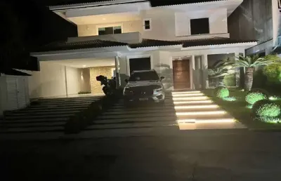 Casa em condomínio fechado com 4 quartos à venda na rua professor canedo de magalhães, jacarepaguá, rio de janeiro, 700 m2 por r$ 3.100.000