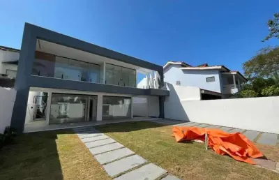 Casa em condomínio fechado com 4 quartos à venda na rua eurico melo, barra da tijuca, rio de janeiro, 350 m2 por r$ 4.200.000