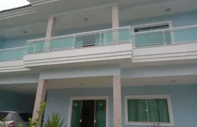 Casa em condomínio fechado com 5 quartos à venda na rua ciro aranha, vargem pequena, rio de janeiro, 300 m2 por r$ 739.900