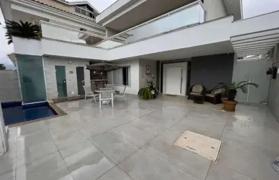 Casa em condomínio fechado com 5 quartos à venda na estrada vereador alceu de carvalho, vargem grande, rio de janeiro, 420 m2 por r$ 2.700.000