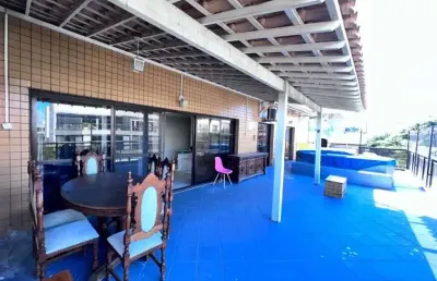Cobertura com 3 quartos à venda na rua artur possolo, recreio dos bandeirantes, rio de janeiro, 157 m2 por r$ 949.000