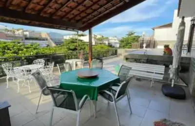 Cobertura com 4 quartos à venda na rua demosthenes madureira de pinho, recreio dos bandeirantes, rio de janeiro, 335 m2 por r$ 1.950.000