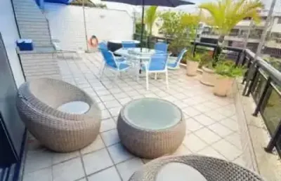 Cobertura com 4 quartos à venda na avenida genaro de carvalho, recreio dos bandeirantes, rio de janeiro, 183 m2 por r$ 1.070.000