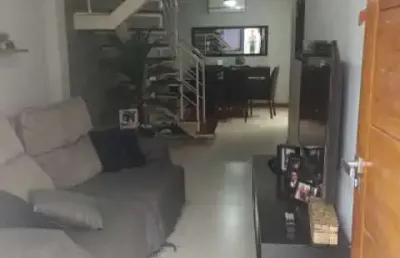 Casa em condomínio fechado com 3 quartos à venda na rua imuta, pechincha, rio de janeiro, 132 m2 por r$ 450.000