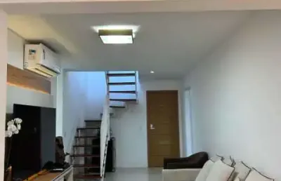 Cobertura com 3 quartos à venda na rua escritor elie wiesel, recreio dos bandeirantes, rio de janeiro, 147 m2 por r$ 1.300.000