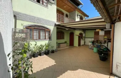 Casa em condomínio fechado com 3 quartos à venda na rua pinto teles, praça seca, rio de janeiro, 188 m2 por r$ 550.000