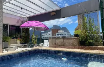 Cobertura com 2 quartos à venda na rua alceu amoroso lima, barra da tijuca, rio de janeiro, 138 m2 por r$ 1.450.000