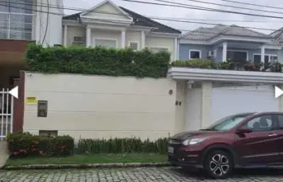 Casa em condomínio fechado com 4 quartos à venda na rua daniel barreto dos santos, vargem pequena, rio de janeiro, 225 m2 por r$ 750.000