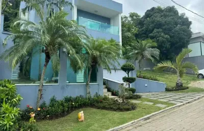 Casa em condomínio fechado com 3 quartos à venda na estrada da grama, guaratiba, rio de janeiro, 200 m2 por r$ 848.000