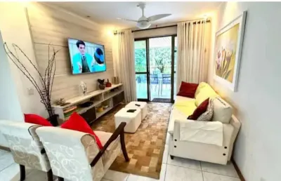 Apartamento com 4 quartos à venda na rua professor hermes lima, recreio dos bandeirantes, rio de janeiro, 133 m2 por r$ 1.060.000
