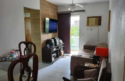 Apartamento com 2 quartos à venda na estrada santa maura, jacarepaguá, rio de janeiro, 50 m2 por r$ 210.000