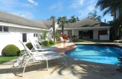 Casa com 3 dormitórios à venda, 450 m² por r$ 6.500.000,00 - alphaville residencial 11 - santana de parnaíba/sp