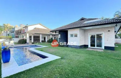 Casa com 5 dormitórios para alugar, 565 m² por r$ 42.400,00/mês - alphaville residencial zero - barueri/sp