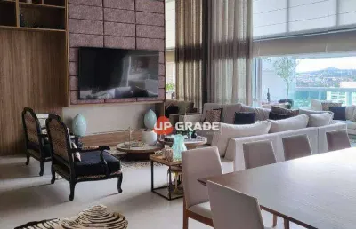 Apartamento com 5 dormitórios à venda, 385 m² por r$ 6.600.000,00 - edifício the lake - barueri/sp