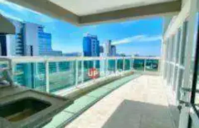 Apartamento com 4 dormitórios à venda, 338 m² por r$ 3.900.000,00 - edifício the lake - barueri/sp