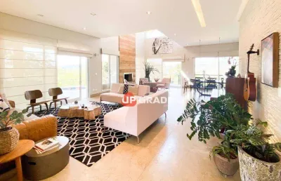Casa com 4 dormitórios à venda, 580 m² por r$ 6.600.000,00 - gênesis 1 - santana de parnaíba/sp