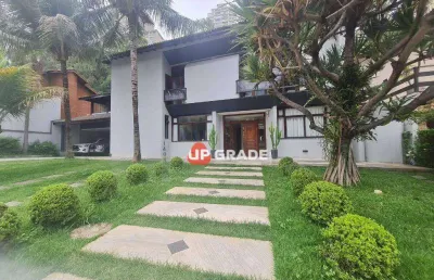 Casa com 4 dormitórios, 552 m² - venda por r$ 10.000.000,00 ou aluguel por r$ 34.105,00/mês - alphaville residencial 3 - santana de parnaíba/sp