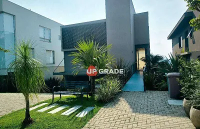 Casa em alphaville com 4 suítes à venda, porteira fechada por r$ 6.990.000 - gênesis 2 - santana de parnaíba/sp